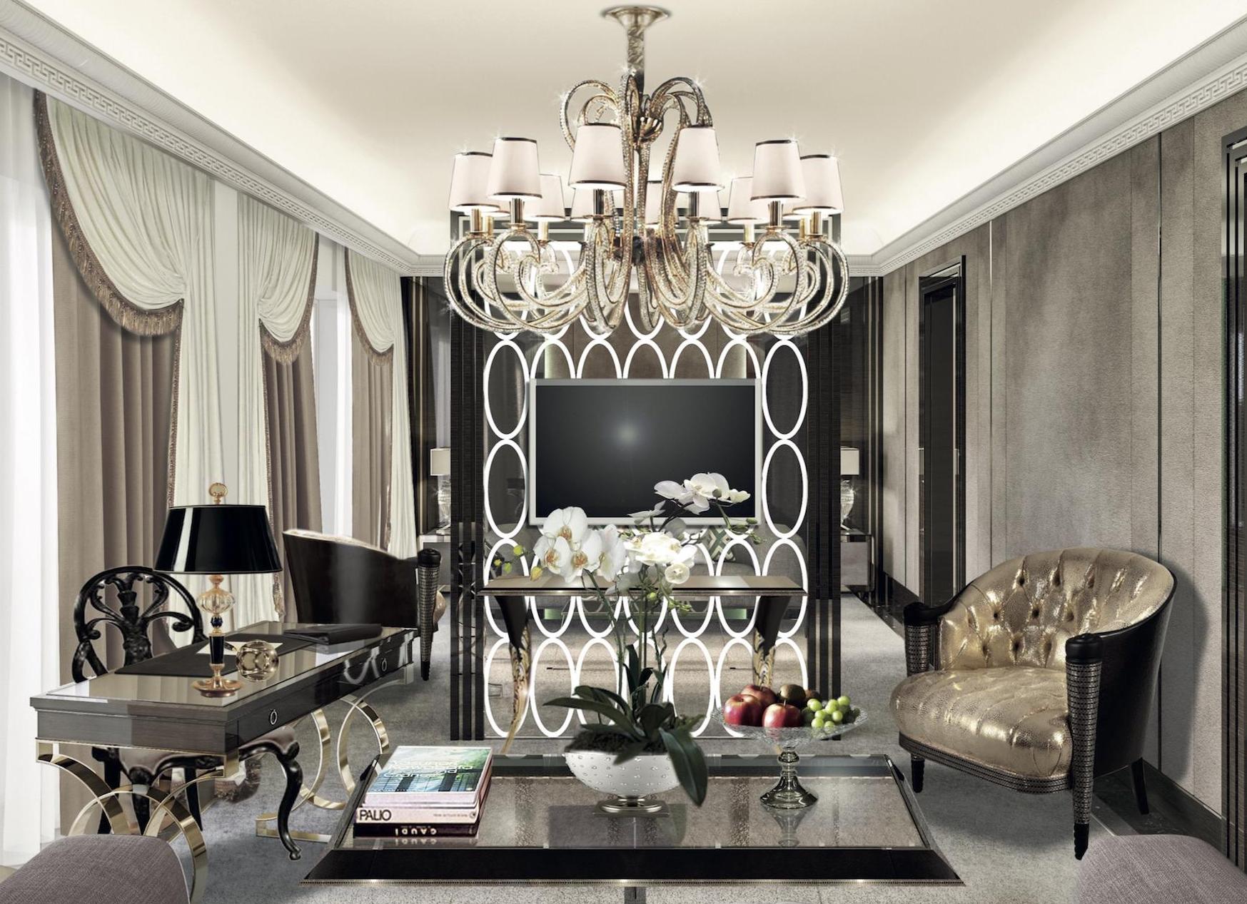 Интерьер квартиры в стиле гламур (+эл. книга)