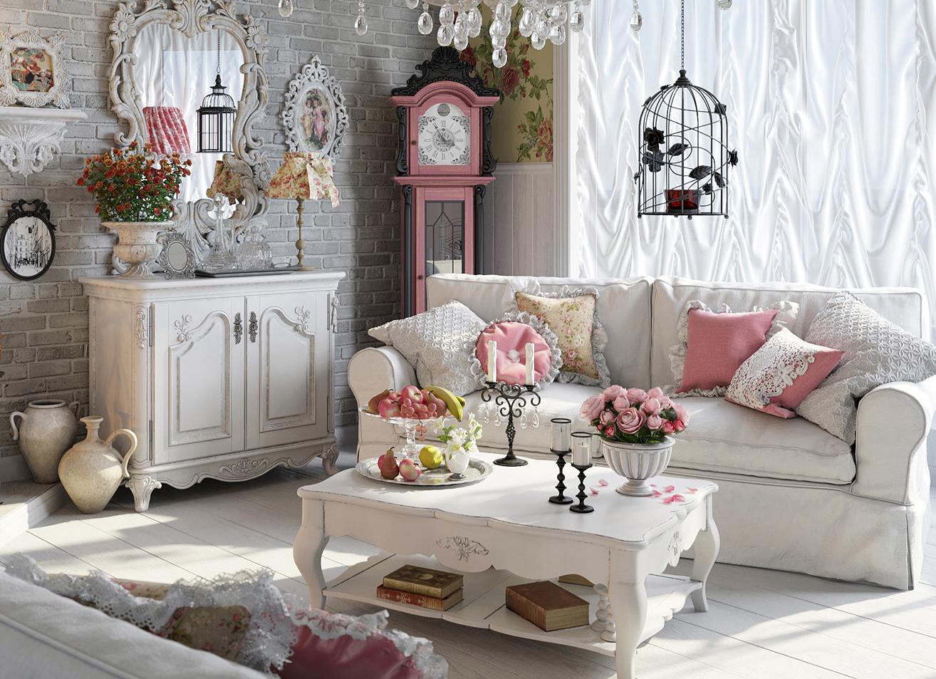 Пушистый и уютно-романтичный стиль шебби-шик.Что это такое? И с чем это 