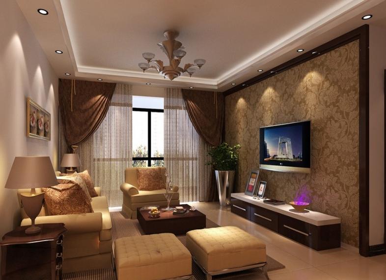 Зал в хрущевке: можно ли поставить диван и кровать? И как выгоднее это сделать?