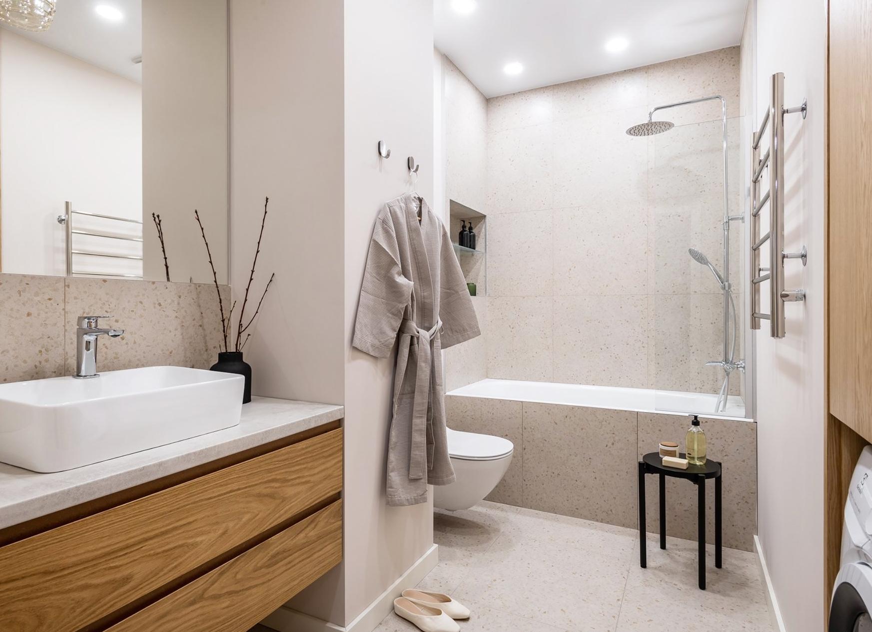 Маленькая ванная комната. Зонирование и обустройство (+эл.</p>
<p>книга)